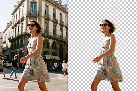 Blazing-Fast Background Removal